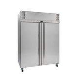 Williams Garnet LG2SSHC Double Solid Door Upright Freezer - Stainless Steel (Replaces LG2SS)