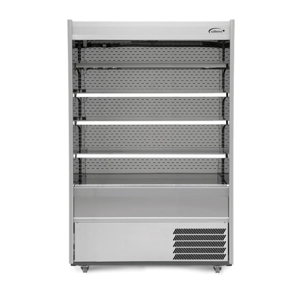 Williams Gem Multideck M100MTSCN Stainless Steel Open Deck Fridge with Night Blind