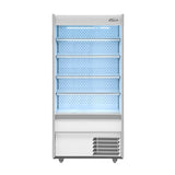 Williams Gem Multideck M100MTWCN White Open Deck Fridge with Night Blind