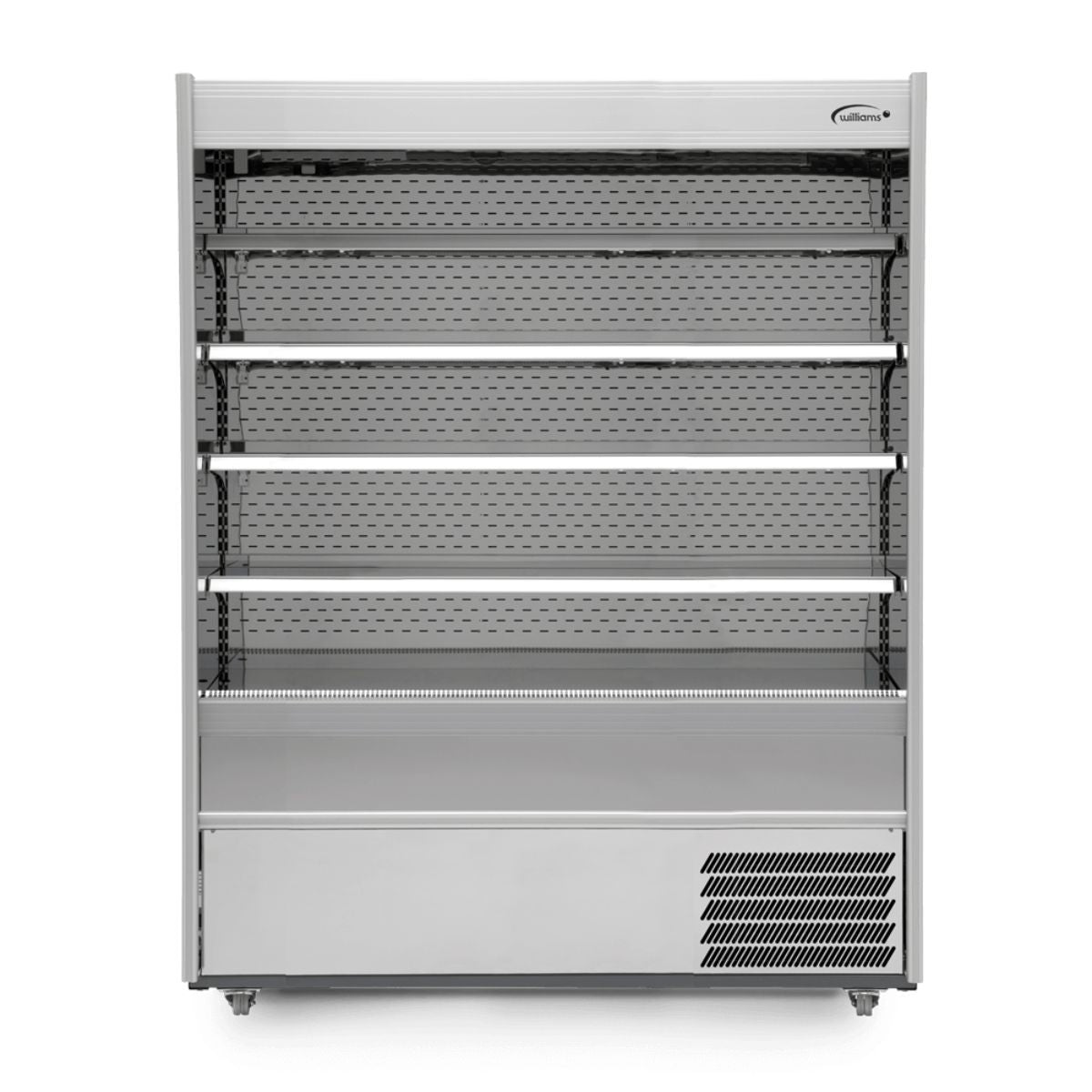 Williams Gem Multideck M150MTSCN Stainless Steel Open Deck Fridge with Night Blind