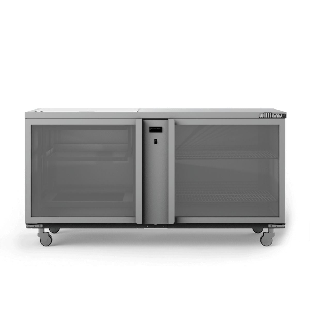 Williams GC25RGDSL - Two Door Remote Spring Loaded Glass Chiller - 500 x 500 baskets