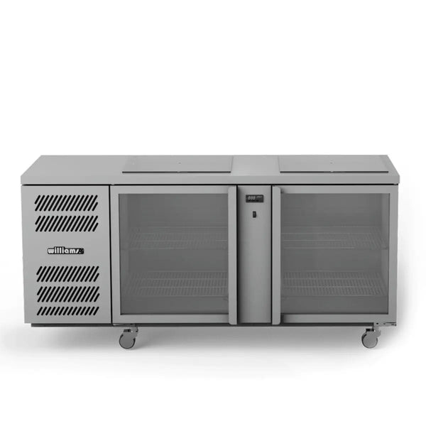 Williams GC2UGD Double Glass Door Glass Chiller (Shelf Load)