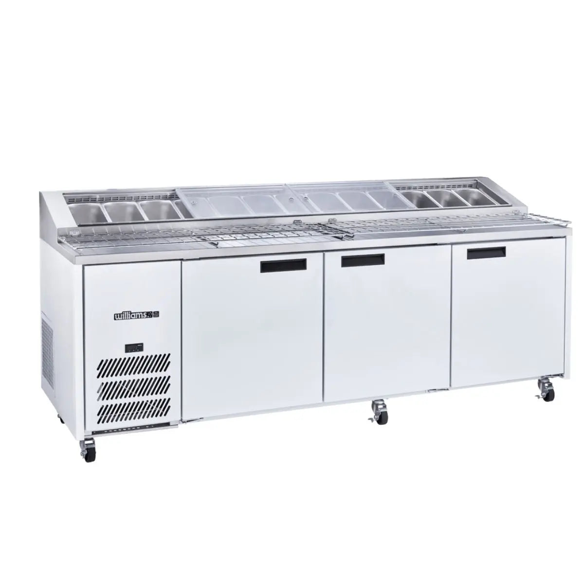 Williams Jade HJ3PCBA Three Door Pizza Preparation Fridge - Colorbond