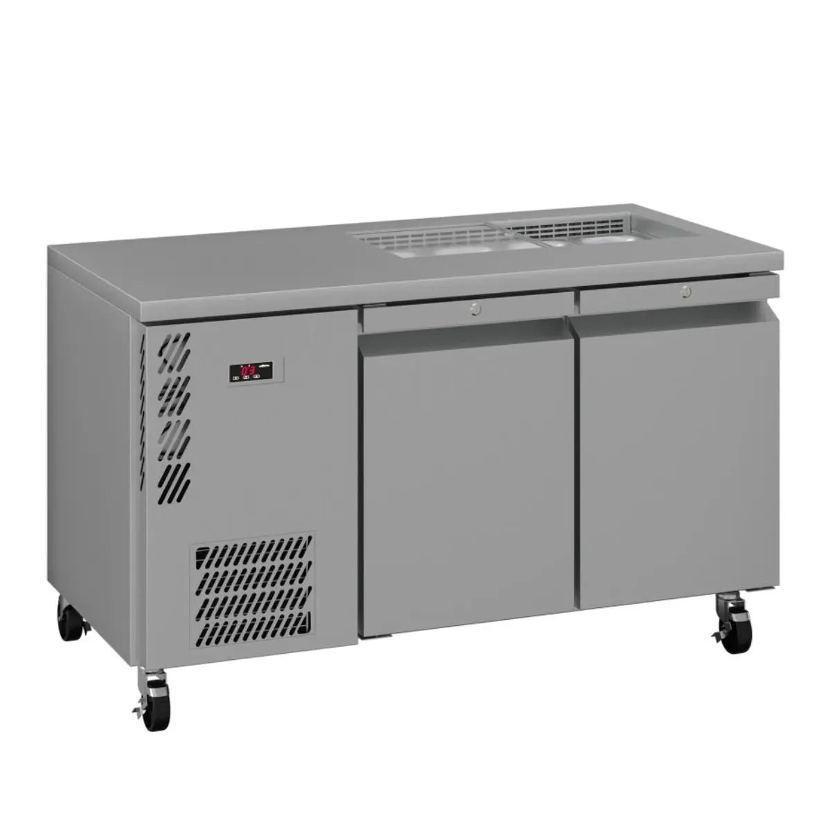Williams Opal HO2USSBA Two Door  Prep Bench Fridge (Replaces HO2UFBBA)