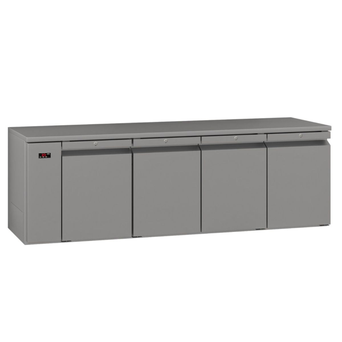 Williams Opal HO4RSS Four Door Stainless Steel Remote Under Counter Refrigerator