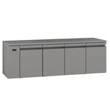 Williams Opal HO4RSS Four Door Stainless Steel Remote Under Counter Refrigerator