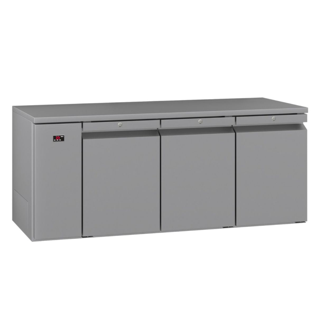Williams Opal LO3RSS Three Door Stainless Steel Remote Under Counter Freezer