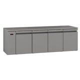 Williams Opal LO4RSS Four Door Stainless Steel Remote Under Counter Freezer