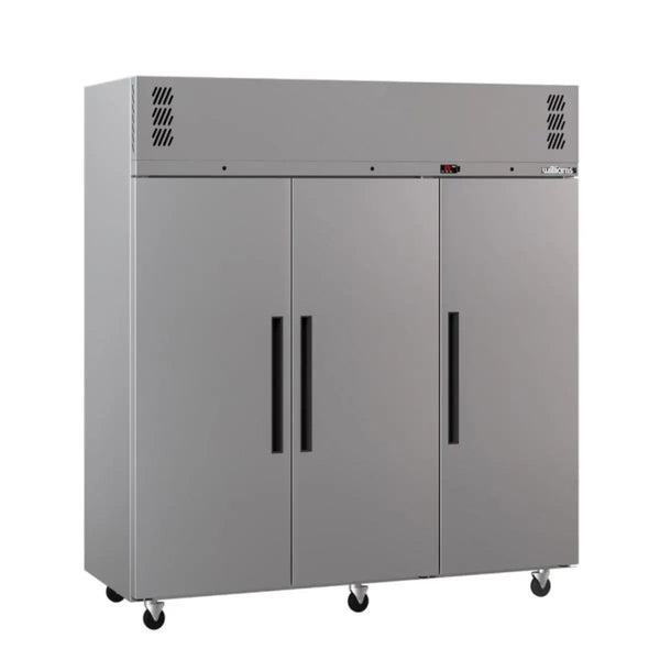Williams Pearl Star LP3SS 3 Solid Door Upright Freezer - Stainless Steel  (Replaces LPS3SDSS)