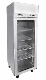 Atosa YCF9401, Top Mount 1 Glass Door Upright Fridge 410L