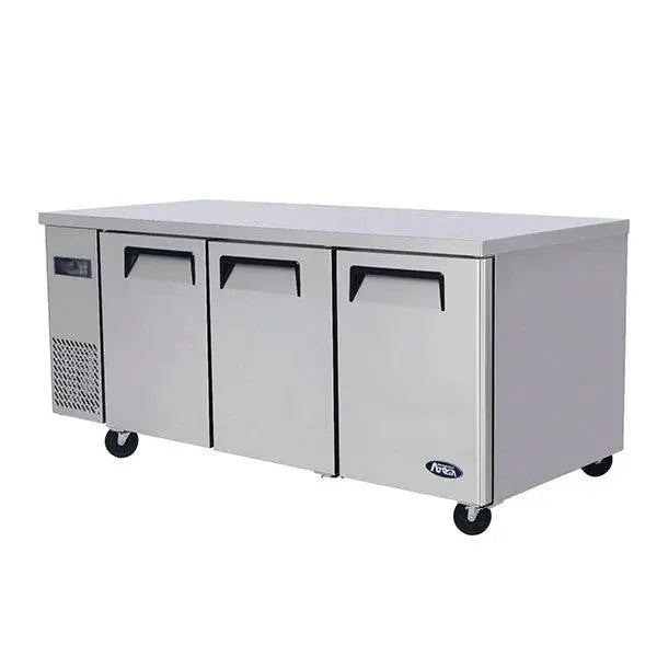 Atosa YPF9045, 3 Solid Door Under Counter Freezer 390L