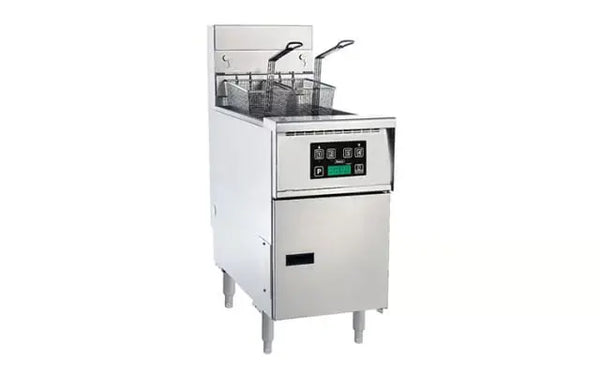 Anets AEP14TD Platinum Series Electric Split Pot Fryer - Digital Control