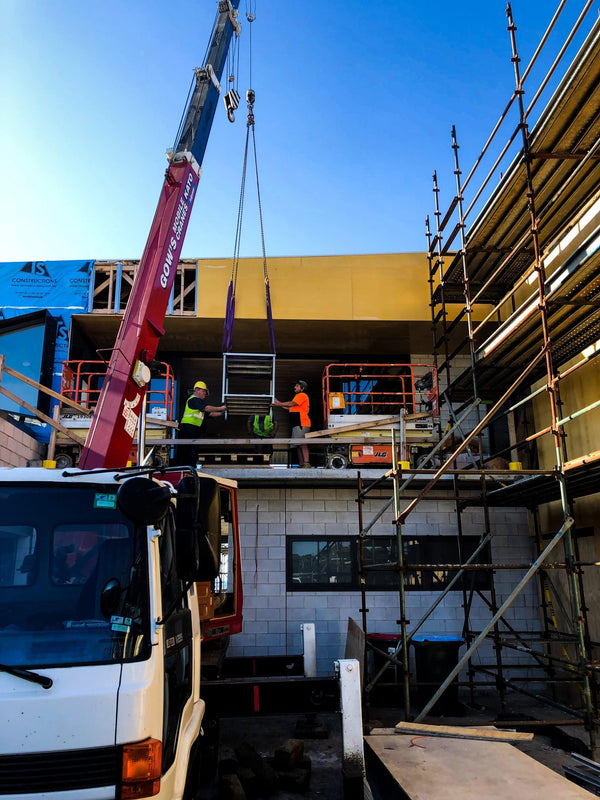 Cape Paterson SLSC Crane Delivery of Commercial Kitchen Equipment DHT Solutions