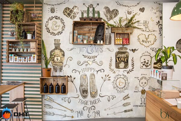 Happy Folk St Kilda - Shop Wall