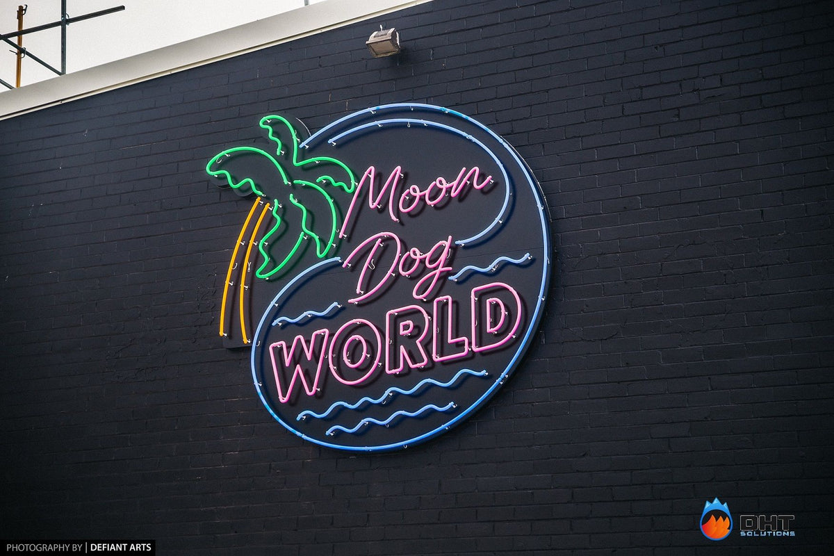 MoonDog World Signage