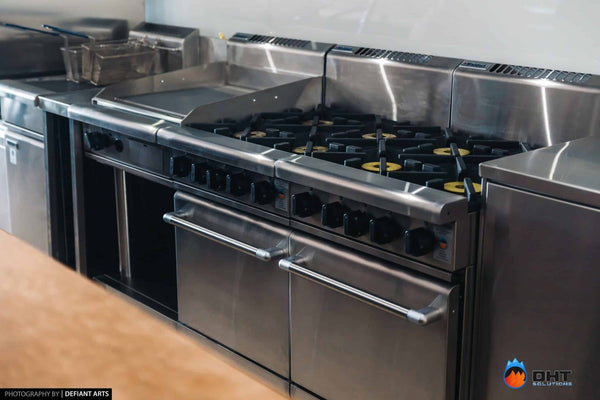 Prior Thornbury griddle fryers cooktop