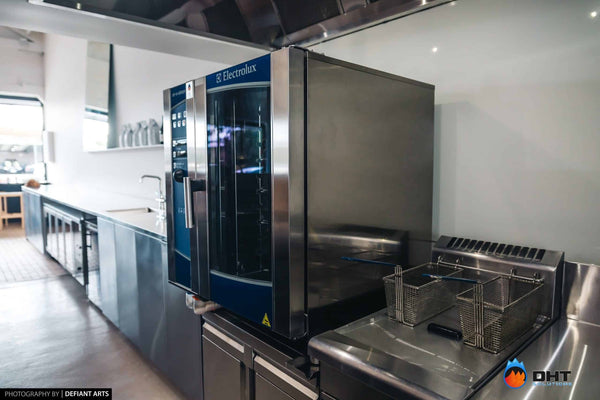 Prior Thornbury Electrolux Combi oven kitchen