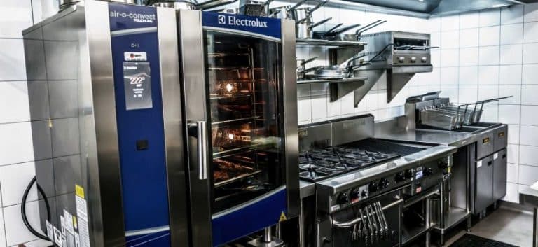 Prohibition Restaurant Electrolux combi and Goldstein cooking range