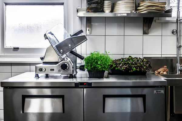 Prohibition Camberwell Brice Slicer on True Fridge with Herbs