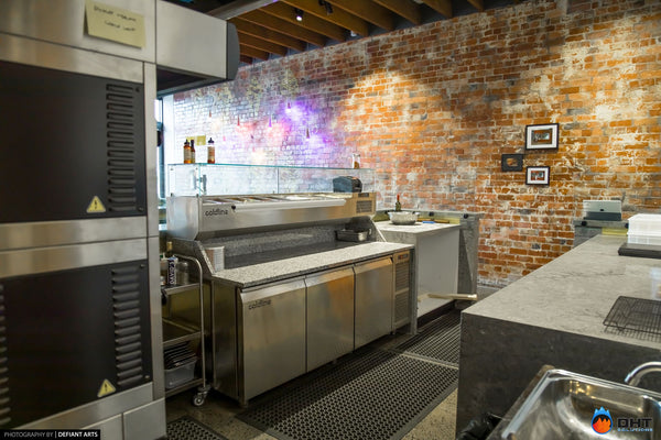 SunnySide Sliced Pizza Prep Unit