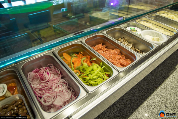 SunnySide Sliced Pizza Prep Unit