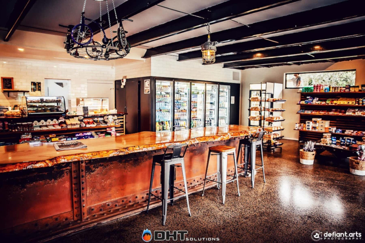 Weidlich Milk Bar Eltham Custom built coolroom