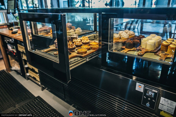 Young & Foolish Anvil Cake Display