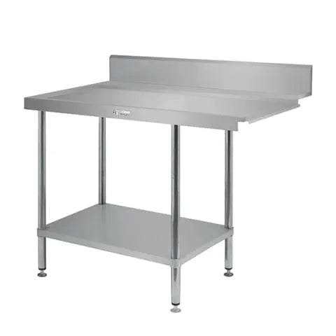 Simply Stainless SS07.7.1200.L Dishwasher Outlet Bench - 700 Series - left-handed - 1200-mm