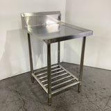 FED WBBD7-0600L/A Stainless Steel Dishwasher Bench Left Outlet