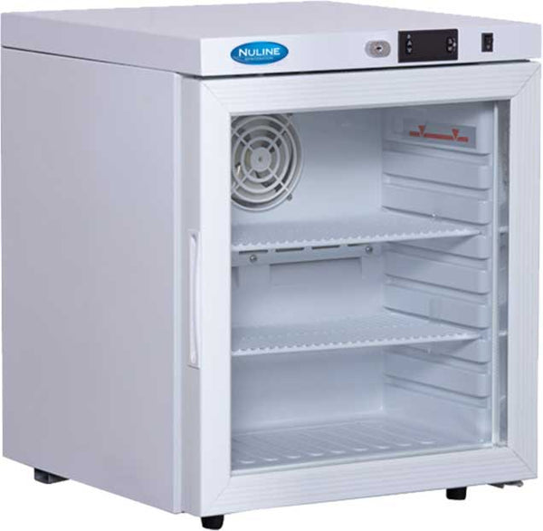Nuline ML29GP, 1 Glass Door Under Counter Vaccine Small Capacity Fridge with Digital Control