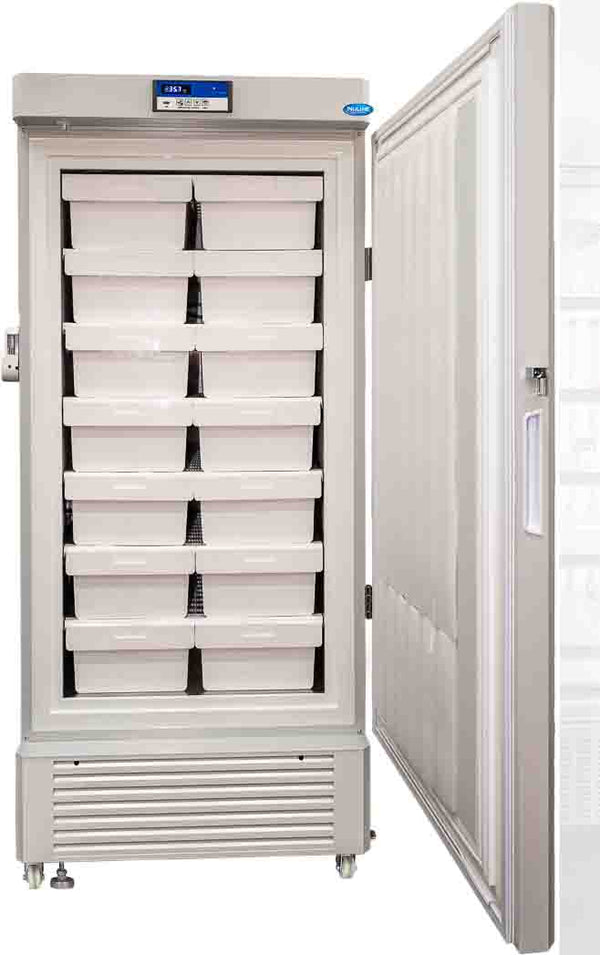 Nuline DW450, 1 Solid Door Upright Low Temp Freezer with Digital Control