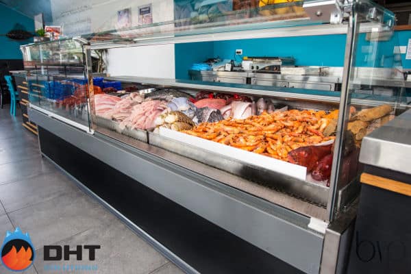 Warragul Fish kitchen Fish display fridge
