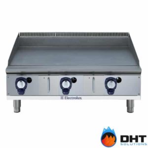 Electrolux 169052 - Smooth Gas Griddle Top - Three Burners -900mm