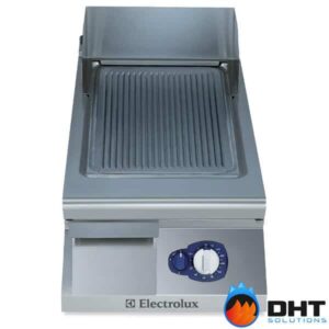 Electrolux 391049 - Half Module Gas Fry Top with Ribbed and Sloped Mild Steel Plate