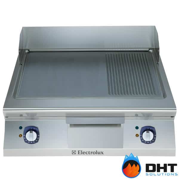 Electrolux 391070 - Full Module Electric Fry Top with 2/3 Smooth and 1/3 Ribbed Sloped Mild Steel Plate