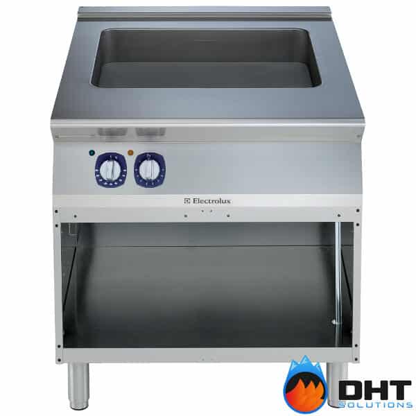 Electrolux 391151 - Electric Multifunctional Cooker with Compound Bottom on Open Cupboard