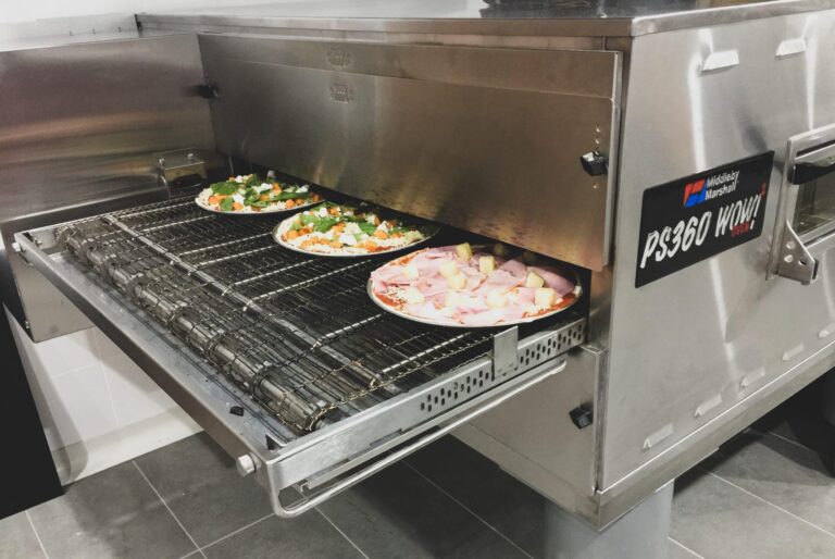 The Wicked Tomato Pizza Conveyor Oven in Action