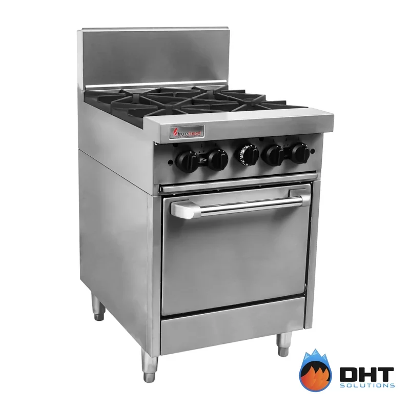 Image of Trueheat-RCR6-4 600mm Gas Oven Range W 4 Burners by DHT Solutions