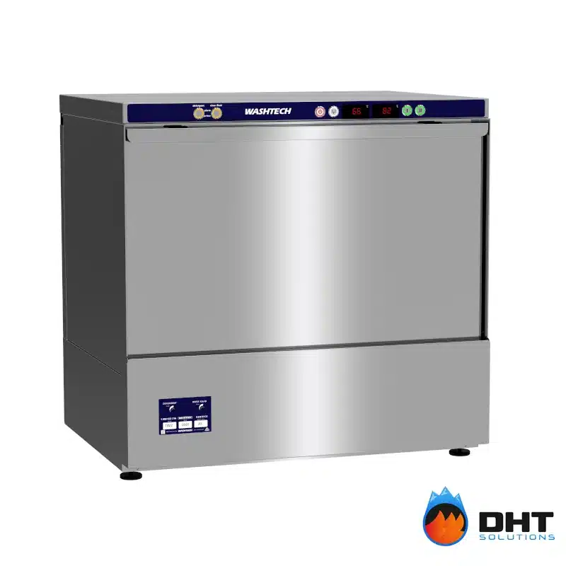 Image of - Washtech TW, 500mm Rack Under Counter Dishwasher by DHT Solutions